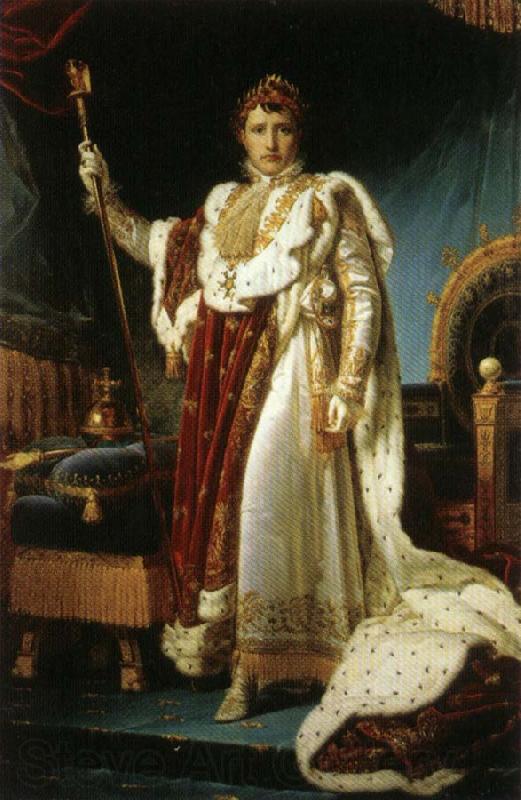 Francois Gerard Portrait of Napoleon Bonaparte Norge oil painting art